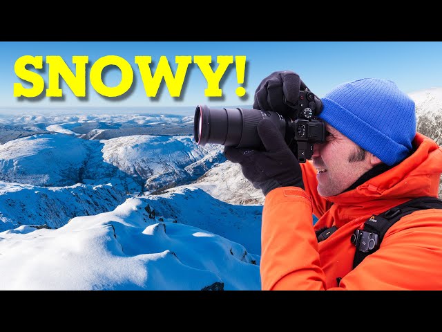 How to photograph Snow Covered Landscapes