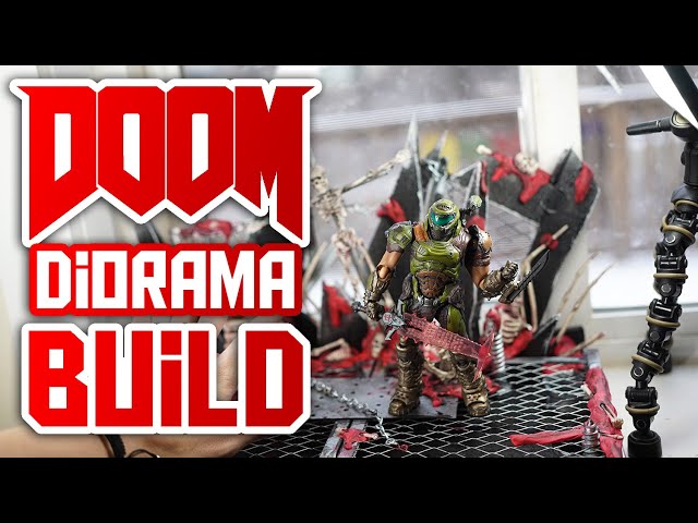 Figma Doom Slayer Review & Diorama Build!