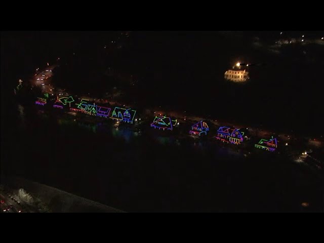 Philadelphia's iconic Boathouse Row lights up once again after $2.1 million upgrade