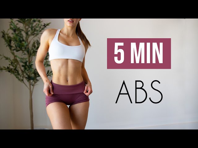 5 MIN AB BLAST - a quick & intense core workout