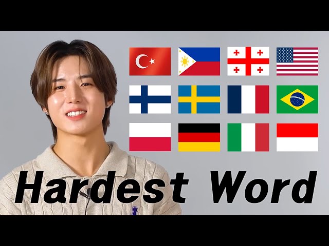 Handsome Koreans Were SHOCKED By HARDEST WORDS Around the World l India, Brazil, France, Indonesia