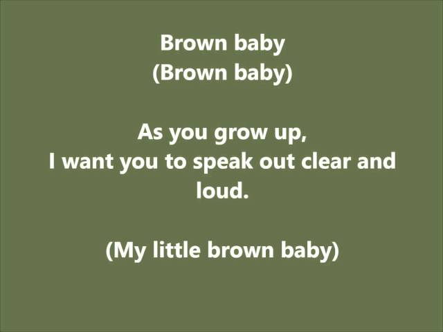 Toni Braxton- Brown Baby+Lyrics