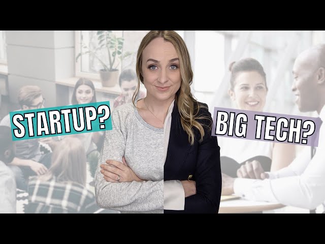 Startup vs Big Company | Pro’s & Con’s of Working in a Startup vs Working for a Big Company