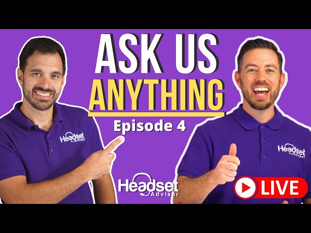 LIVE Ask Us Anything Ep. 4 - Test Any Mic