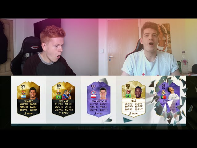 FIFA 16 MY BEST EVER 5 MINUTE FUT DRAFT WITH JOEL!! DUAL YOUTUBER FUT DRAFT Squad Builder
