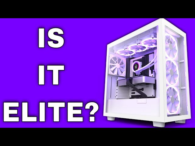 NZXT H7 Elite - Full Review and Thermal Testing and comparison