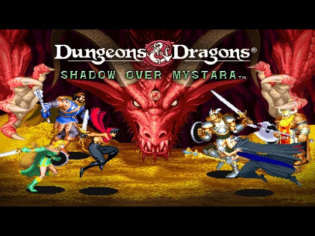 Dungeons & Dragons: Shadow over Mystara (1996) Arcade - any % 4 Players [TAS]