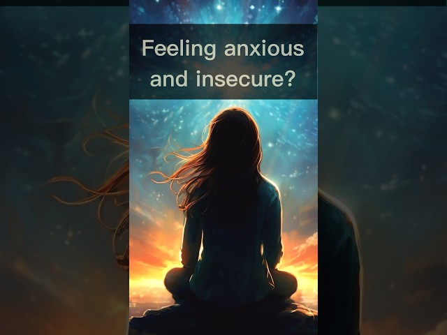 Feeling anxious and insecure?
