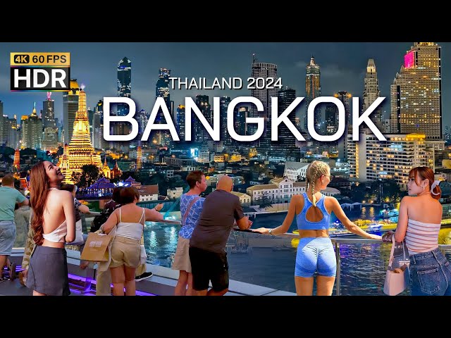 🇹🇭 4K HDR | Walking Bangkok 2024 | The Best City in the World | destination for tourists