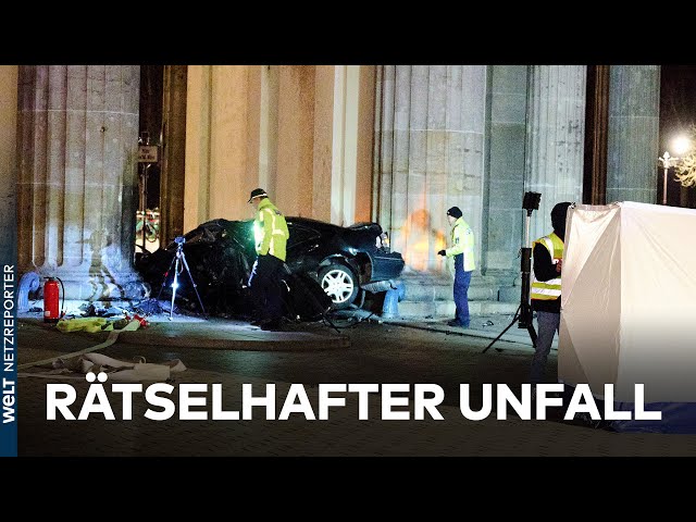 MANN RAST INS BRANDENBURGER TOR: Schwerer Unfall am Berliner Wahrzeichen - Ein Toter