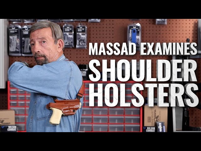 Massad Ayoob looks at four different angles of shoulder holster positions - Critical Mas Episode 17