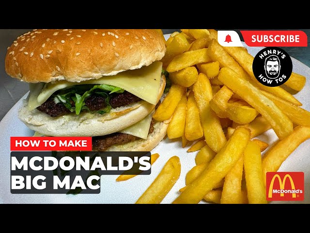 How To Make McDonald's Big Mac | Ep 612
