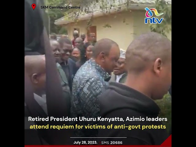 Uhuru Kenyatta, Azimio leaders attend requiem for victims of police brutality