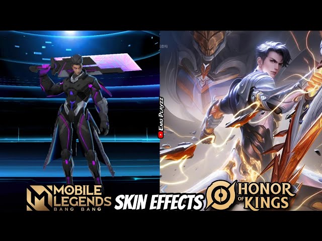 Mobile Legends Vs Honor of Kings: Alucard Vs Kaizer | Skin Effects Comparison