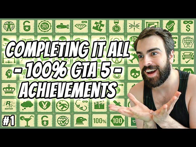 The Quest For Everything - GTA 5 100% Achievements (It Only Took Over 9000 Hours)