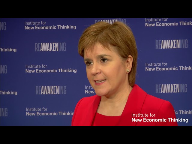 Nicola Sturgeon on What Mainstream Economics Missed @ #INET2017