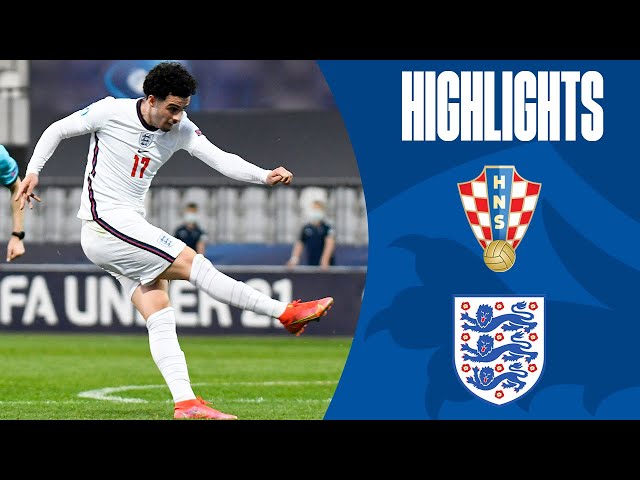 Croatia U21 1-2 England U21 | Late Goal Knocks Out Young Lions | UEFA U21 Championship