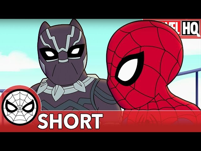 We Need Spidey & Black Panther Right MEOW! | Marvel Super Hero Adventures "Family Friendly" | SHORT