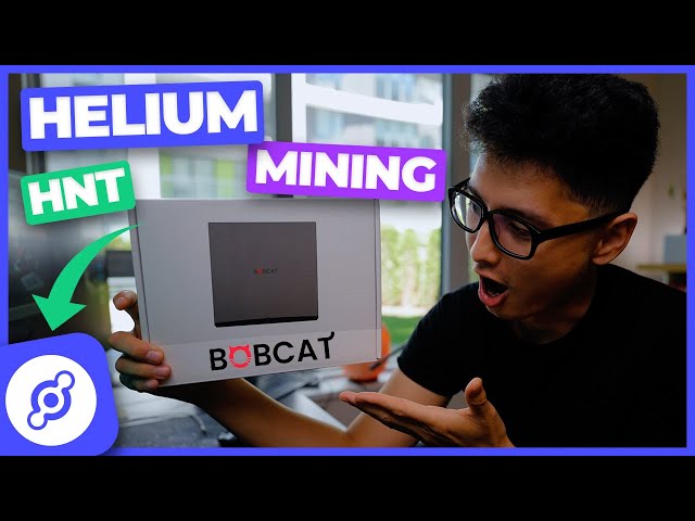 Helium Mining (HNT): Bobcat Miner 300 Unboxing & How to Setup