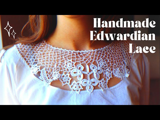 I'm never doing this again! || Historical Irish Crochet lace
