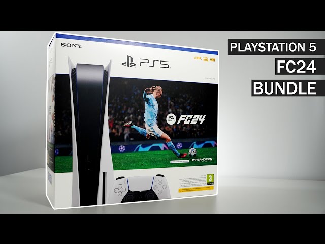 Unboxing PlayStation 5 Console - EA SPORTS FC 24 Bundle with Gameplay