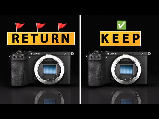 If your Camera or Lens DOES THIS, RETURN ASAP | 3 RED FLAGS