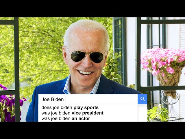 Joe Biden Answers the Web's Most Searched Questions | WIRED