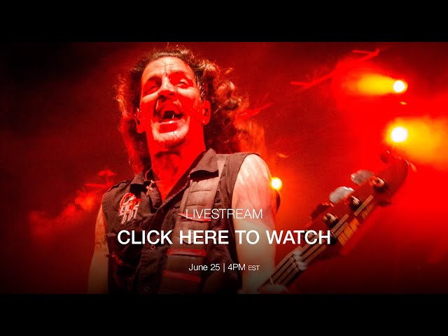 Live Stream with Frank Bello of Anthrax