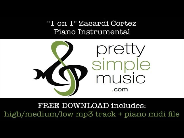 "1 on 1" Zacardi Cortez (INSTRUMENTAL) & FREE Download!!!
