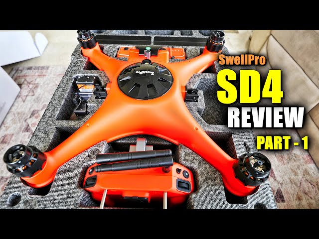 SwellPro Waterproof SplashDrone 4 Review - Part 1 In-Depth - Unboxing, Inspection & Setup