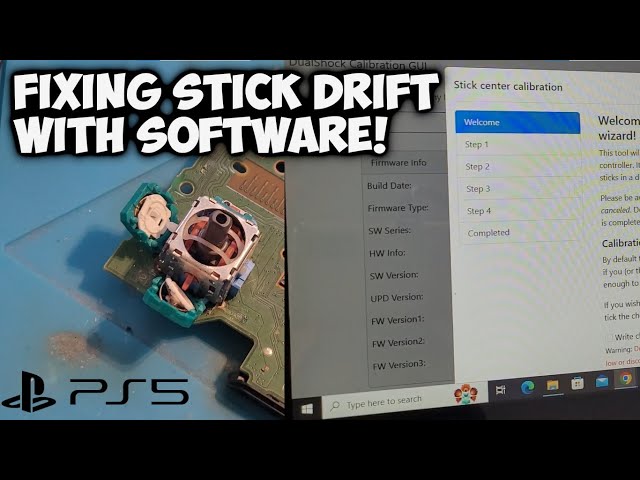 New way to fix analogue stick drift, using a PC!