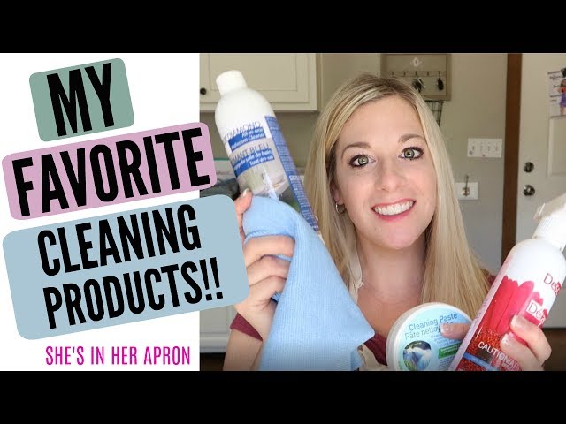 My Favorite Cleaning Products~ How I Clean My House!