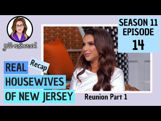 Real Housewives of New Jersey (Recap) Season 11 Episode 14 Reunion Part 1 Bravo TV  (2021)