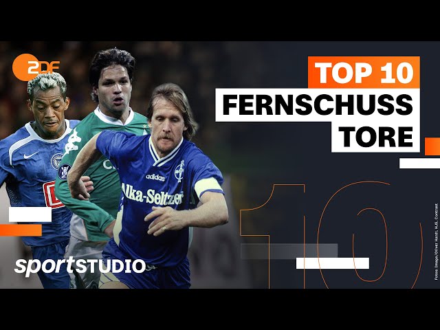 Top 10 Fernschuss-Tore der Bundesliga-Geschichte | Teil 1 | sportstudio