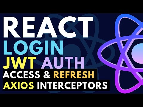 React Login Authentication with JWT Access, Refresh Tokens, Cookies and Axios