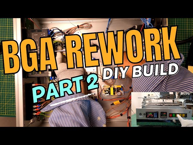 Homemade - 500$ - Automated BGA Rework Station IR6500. Build tutorial guide - Part 2