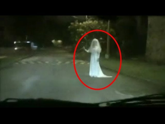 Top 10 Scary Ghost Caught On Roads  Paranormal Activity