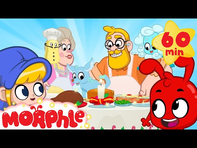 Christmas Dinner 2 - My Magic Pet Morphle | Christmas Cartoons For Kids | Morphle TV