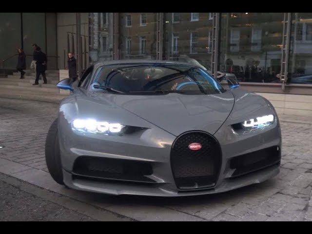 Best Spec Bugatti Chiron driving in London