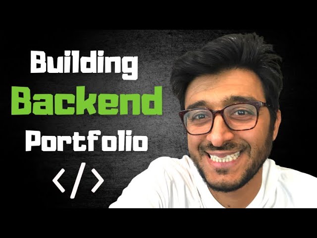 Show your Backend Engineering Skills To Recruiters - Building a Full Backend Portfolio
