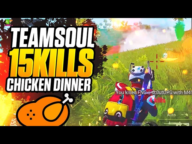 Team SouL Getting There || 15 Kills Chicken In Sanhok || PUBG Mobile
