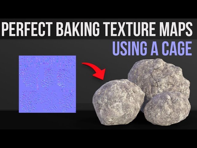 Baking Perfect Texture Maps Using a Cage | Blender 2.8
