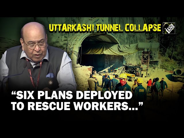 Uttarkashi Tunnel Collapse: NDMA reveals Six plans to rescue trapped workers from Silkyara tunnel