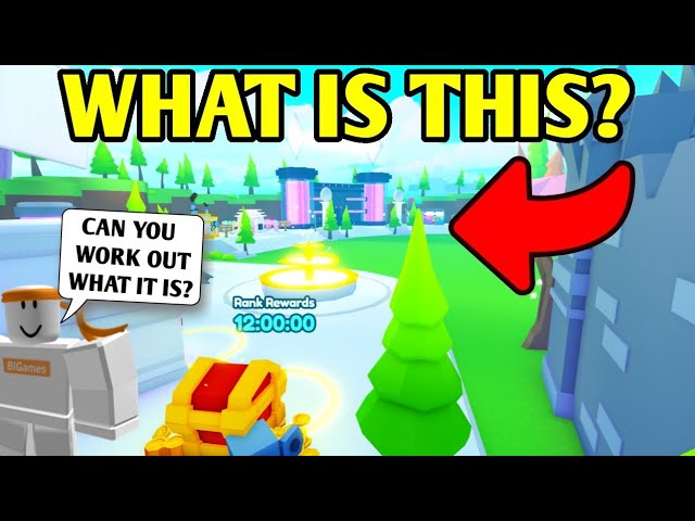 WHAT is THIS in the TRADING PLAZA *LEAK* in Pet Simulator X