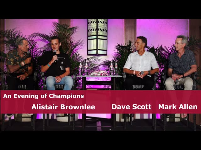 Evening of Champions with Dave Scott, Mark Allen, and Alistair Brownlee