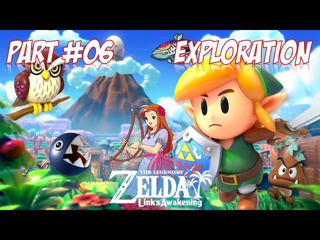 The Legend Of Zelda Link's Awakening Let's Play And Walkthrough Part 06 - Exploring Koholint Island