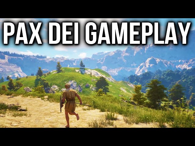 Pax Dei Gameplay Walkthrough Part 1 4K - 38 Minutes Of New Alpha Gameplay