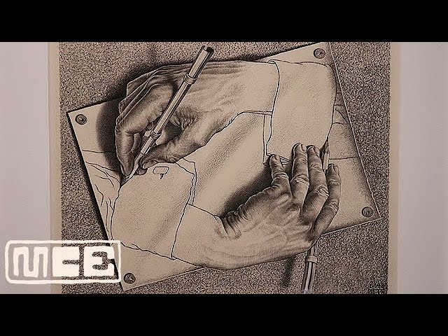 M.C. Escher Drawings at the National Gallery of Victoria