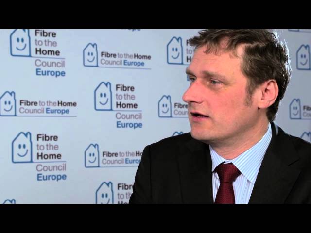 FTTH Conference 2013 Interview with Wolfgang Spahn