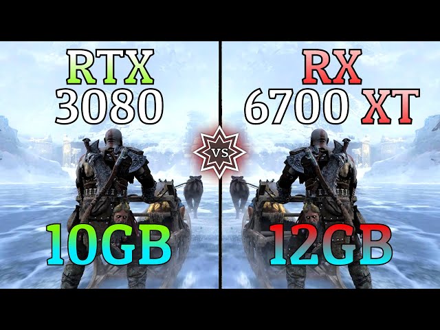 RTX 3080 vs RX 6700 XT | How Big Is The Difference!